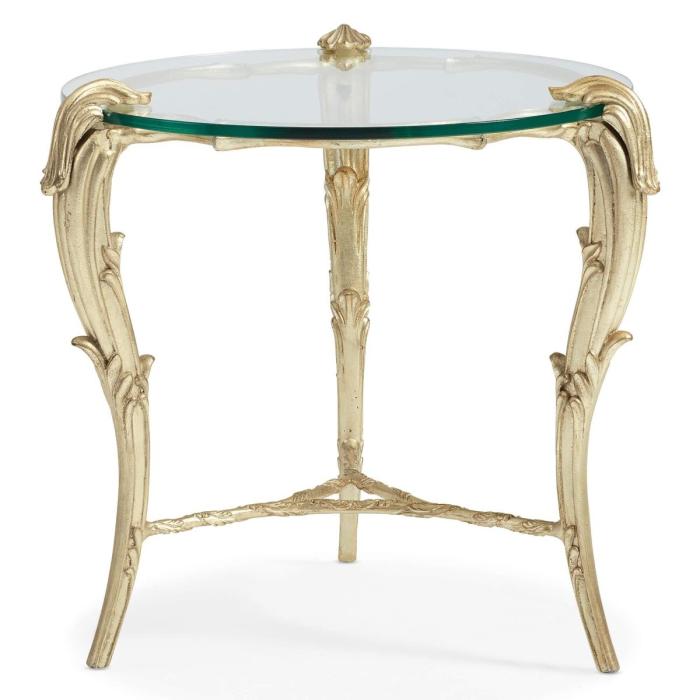 Caracole Fontainebleau Round End Table 1
