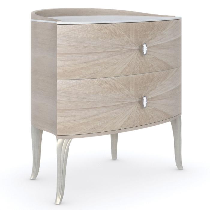 Caracole Lillian Small Drawer Bedside Table 1