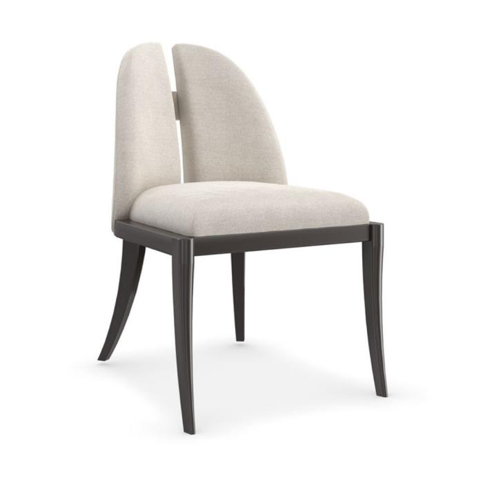 Caracole Cameo Dining Chair Finesse Chalk 1