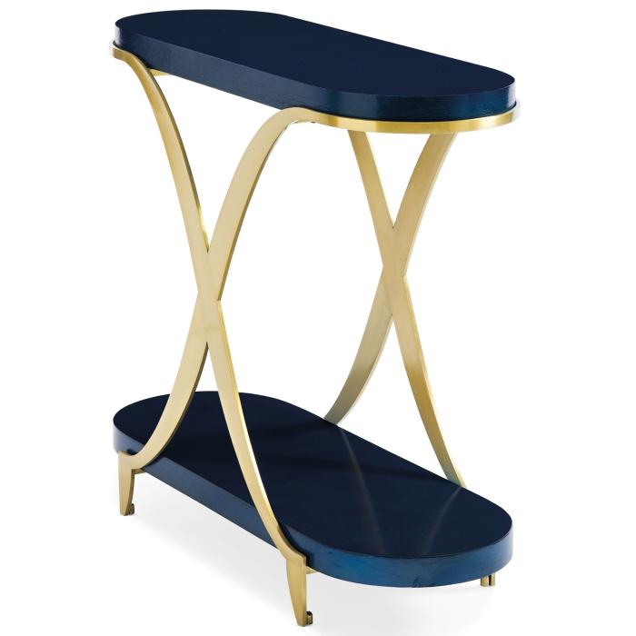 Caracole Blue By You Side Table 1