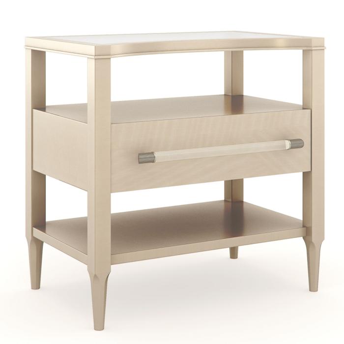 Caracole Clearly Open Bedside Table 1