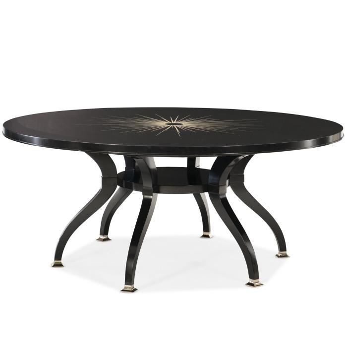 Caracole Total Eclipse Large Round Dining Table 183cm 1