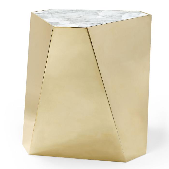 Caracole The Contempo Large Side Table Gold 1