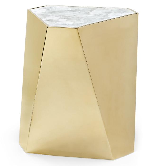 Caracole The Contempo Small Side Table Gold 1
