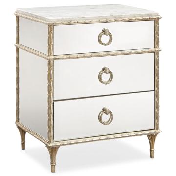 Fontainebleau Mirrored Bedside Table