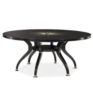 Total Eclipse Small Round Dining Table 152cm