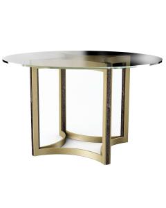 ReMix Glass Top Table 122cm
